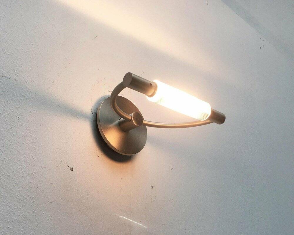Mini Wall Lamp Model Gradi Postmodern Italian Vintage by Franco Bettonica and Mario Melocchi for Cini & Nils, 1990s