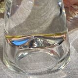 Glass tapered candle holders