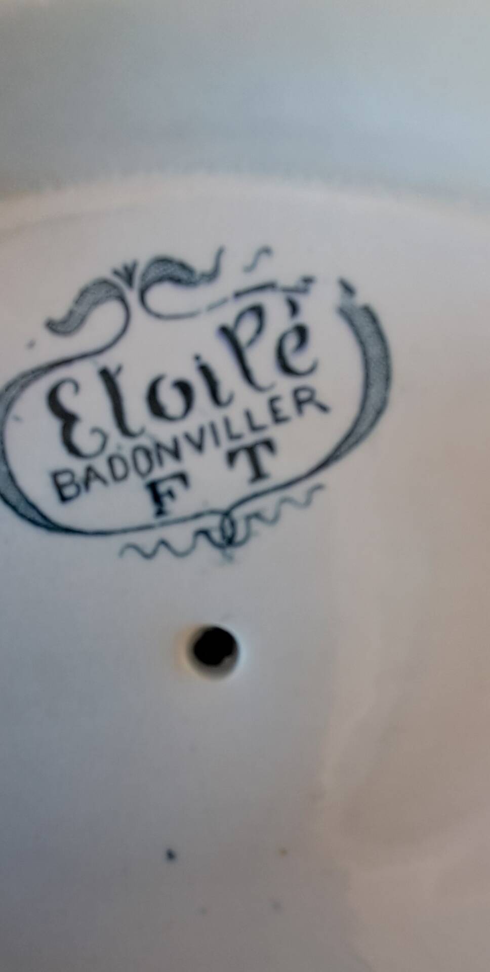 Saucière Etoilé de Badonviller. Terre de fer
