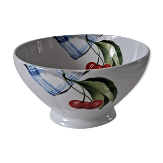 Porcelain cherry bowl Jacques Coeur