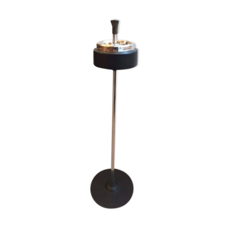 Standing ashtray, metal and chrome, 1960