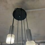 lustre cascade 5 lumières années 70