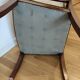 Empire chair in solid mahogany