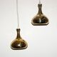 Pair of brass lamps by Hans-Agne Jakobsson, Scandinavia (Tynell Lisa Pape)