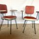 Paire de fauteuils années 50/60