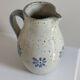 Handcrafted pitcher in pyrite stoneware
