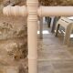 Large pink bamboo mirror 54x70cm