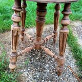 Tabouret de piano ancien style louis xvi