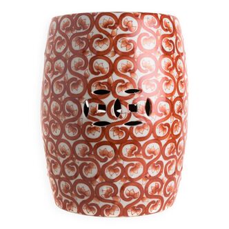 Coral flower stool