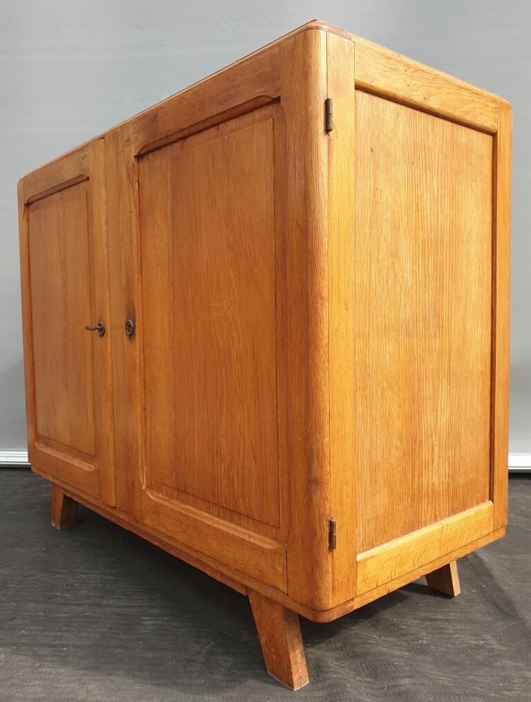 Buffet parisien Mitchell Rock'N'Roll 1940 bicolore noir et Chêne