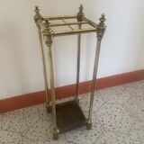 Brass and cast iron umbrella door