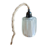 VINTAGE GLASS GLOBE LAMP