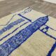 Authentic traditional Azilal Moroccan rug from the Atlas, size 150/250 cm.