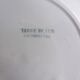 1 iron clay dessert plate Chenonceaux model 221218