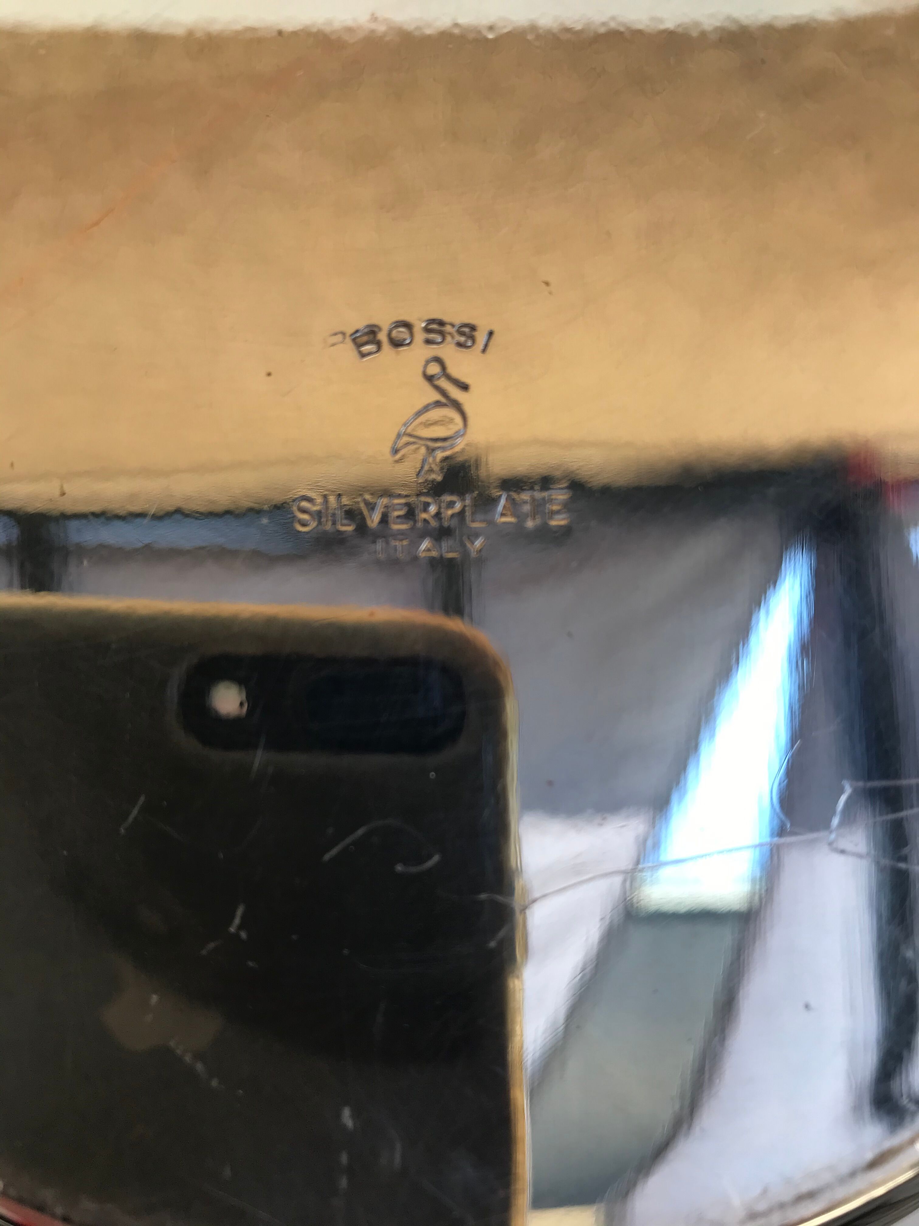 Bossi silver ice bucket