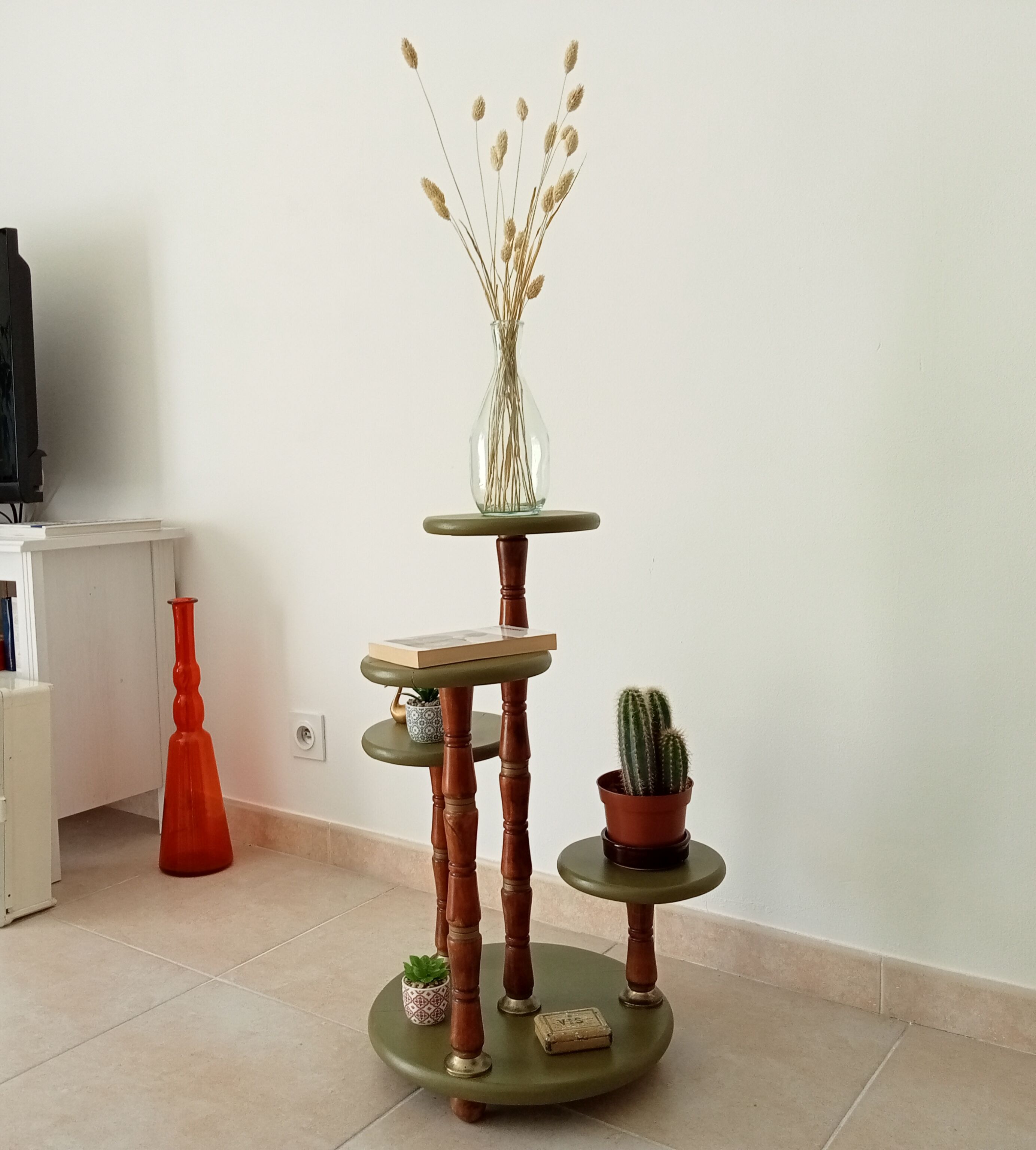 Vintage plant shelf 50/60s