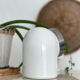 Space age sugar pot