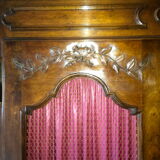 Solid cherry bookcase