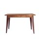 Table de repas ou bureau édition sam demi-siècle années 50 bois massif
