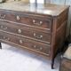 Dresser of Louis XVI era in walnut