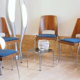 4 chaises BAUMANN modèle MANHATTAN