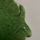 Aegitna deep dish in green glazed earthenware Fish Vallauris 1960