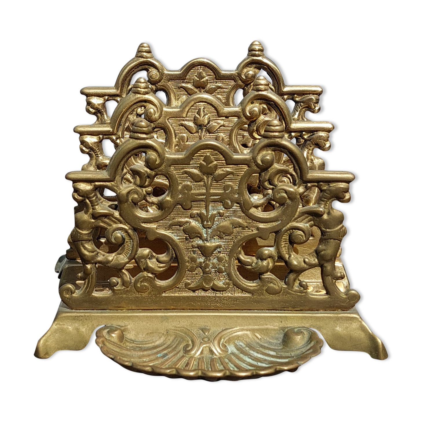 Brass mail sorter