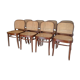 8 chaises bistrot modèle 811 par Josef Hoffman