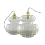 Pair of pendant lights