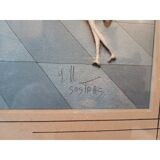 Lithograph by J.M. Sostras