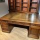 Large antique desk/partners desk
