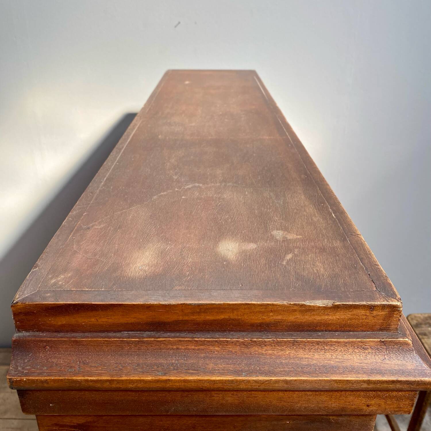 Louvered filing cabinet