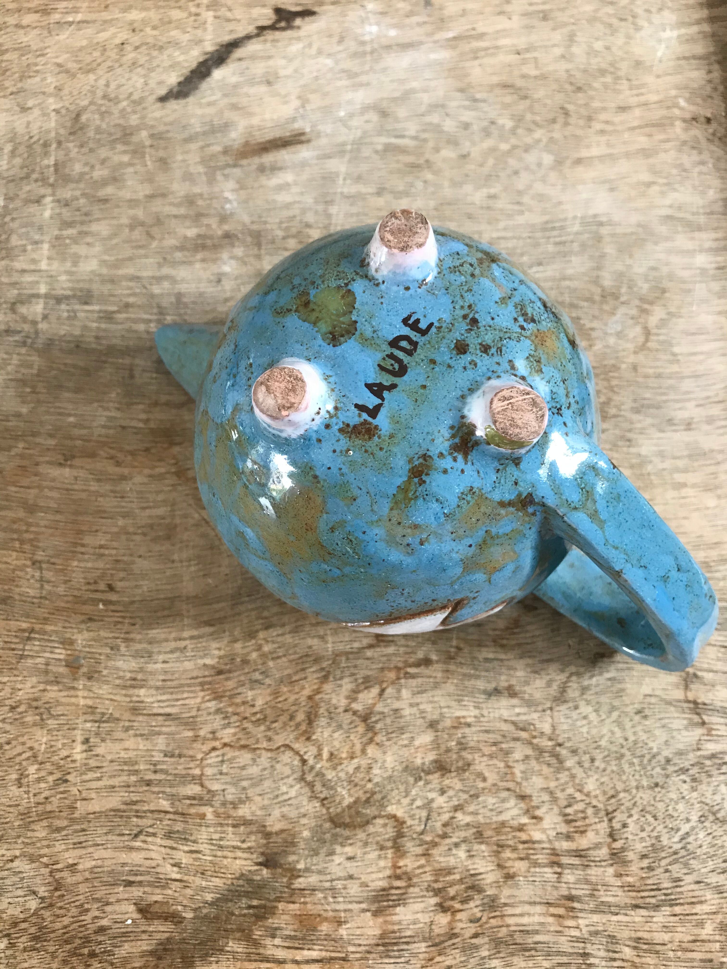 Ceramic bird pitcher 1950