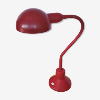 Lampe cocotte flexible bordeaux, 1960