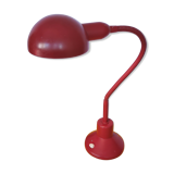 Burgundy flexible casserole lamp, 1960