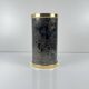 Vintage bottle cooler – marbled effect & gold finish, 1970