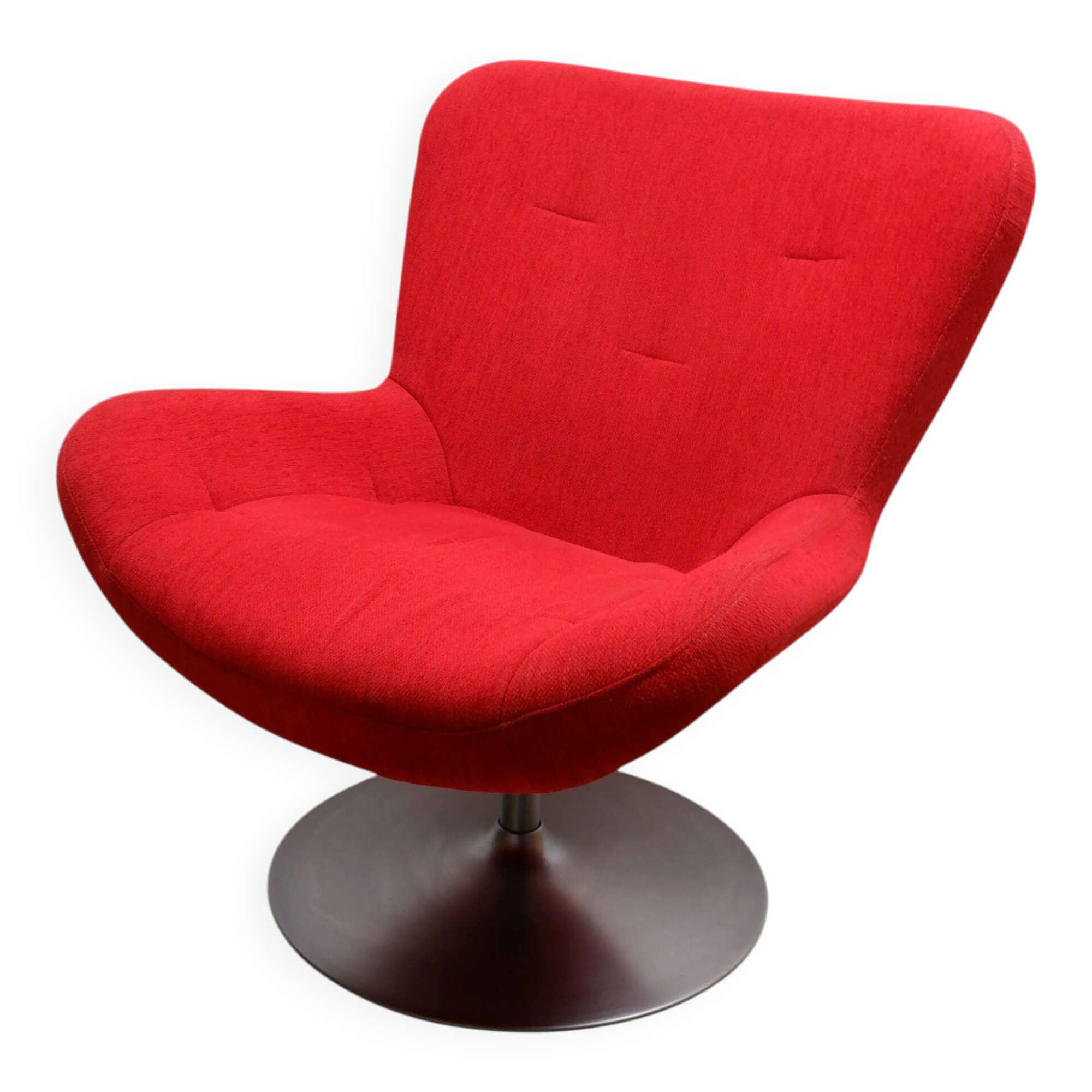 Danish swivel chair by Hjort Knudsen