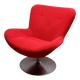 Danish swivel chair by Hjort Knudsen