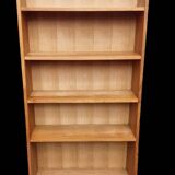 Vintage library shelf with compass base