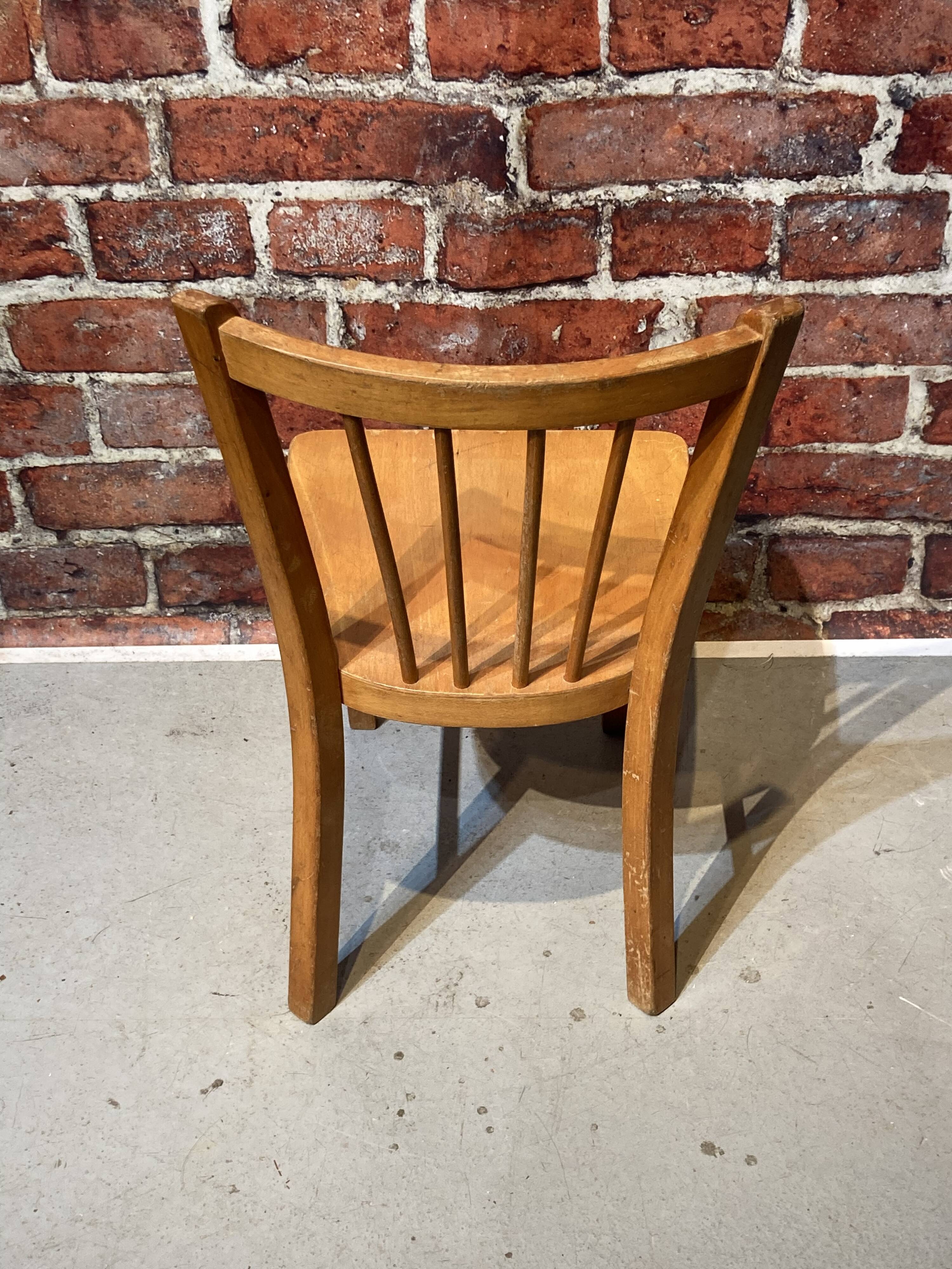 Children's wooden desk and chair set