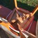 Lot de trois chaises vintages années 1950