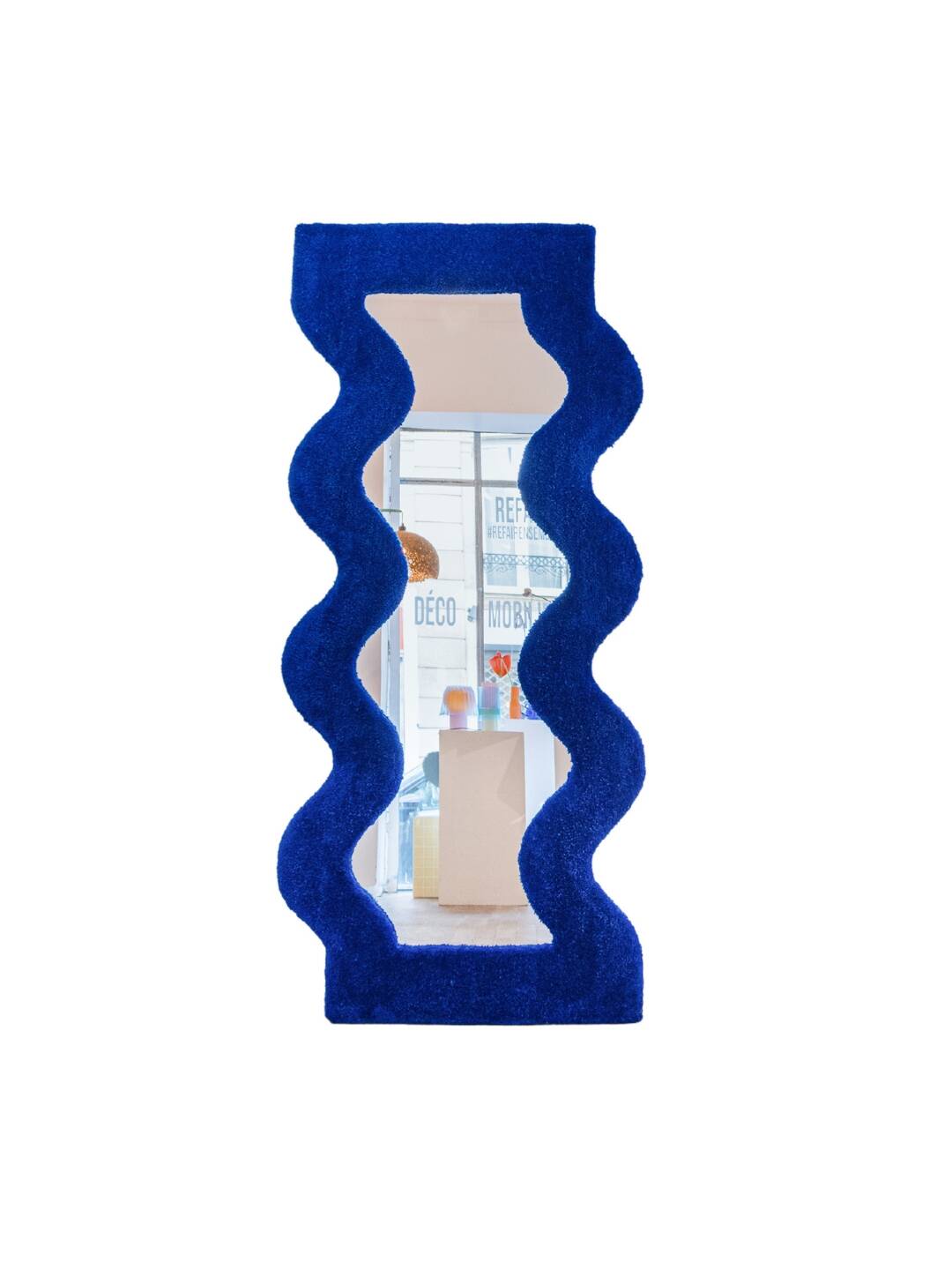 Grand Miroir Ondulé Klein