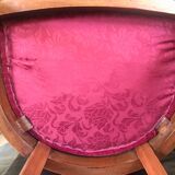 Empire-style armchair with swan necks