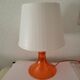 Lampe Lampan orange pop ikea vintage