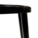 Set of four vintage bar stool - webbing and wood, 1980s Italian design