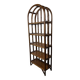 Rattan shelf