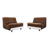 Fauteuils lounge Orbis de l'ère spatiale par Luigi Colani pour Cor, 1960