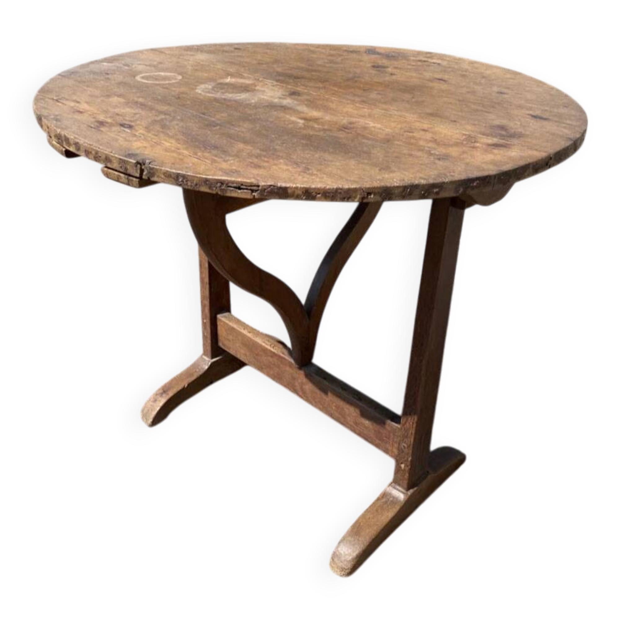 Winegrower's harvest table in oak