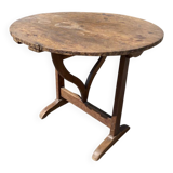 Winegrower's harvest table in oak