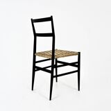 Set of 6 “Superleggera” Chairs by Gio Ponti for Cassina, 1950s
